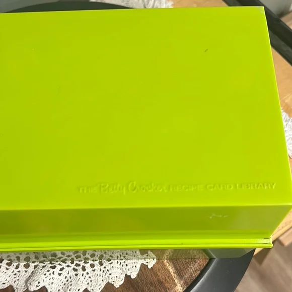 Vintage 1971 Betty Crocker Recipe Card Library in Green Box with Index - Picture 5 of 7